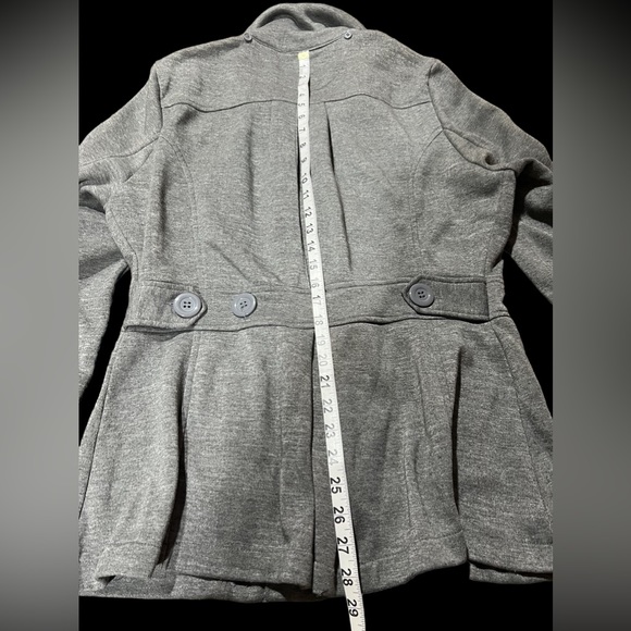 Therapy coach jacket by Lane Crawford size extra large color, gray. - Picture 5 of 11